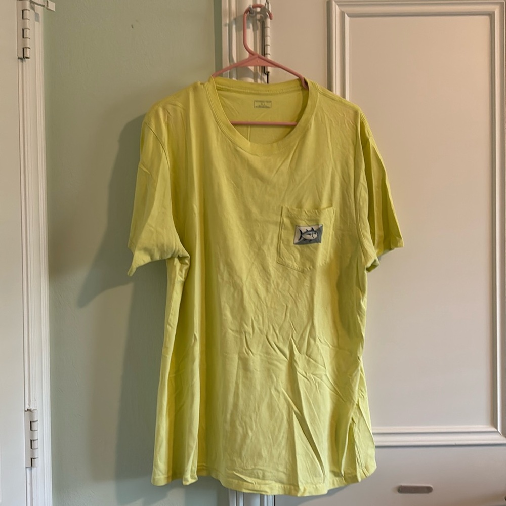 Southern Tide Yellow Large Tee